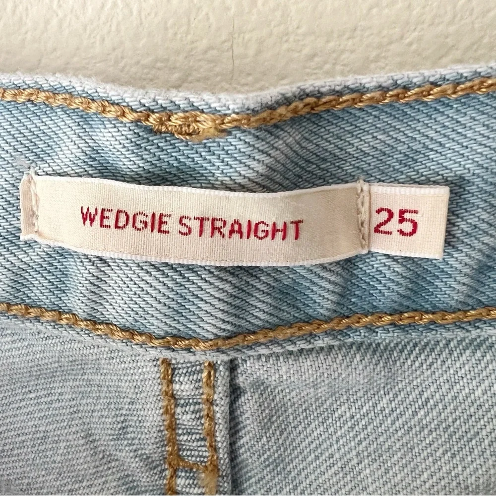 Levis wedge fit high rise light wash size 25 - Picture 10 of 10
